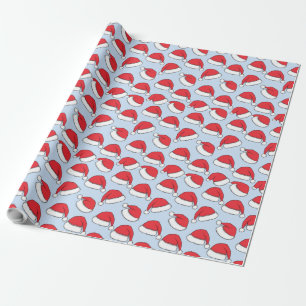 Papier Cadeau Santa Hat classique
