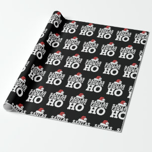 Papier Cadeau Santas Ho favori