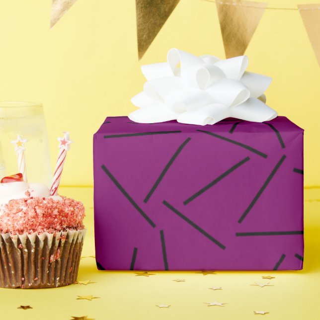 Papier Cadeau Sashiko (Fête d'anniversaire)
