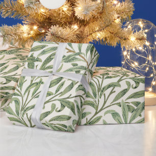 Papier Cadeau Saule en rameau de William Morris Botanique vintag