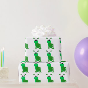 Papier Cadeau Sauterelle