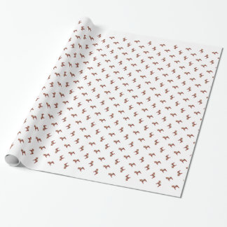 Papier Cadeau Scandinave de cheval de Dala de Suédois