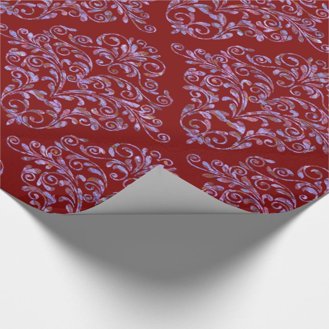 Papier Cadeau Scarletphylo Elegant Royal Damask (Coin)