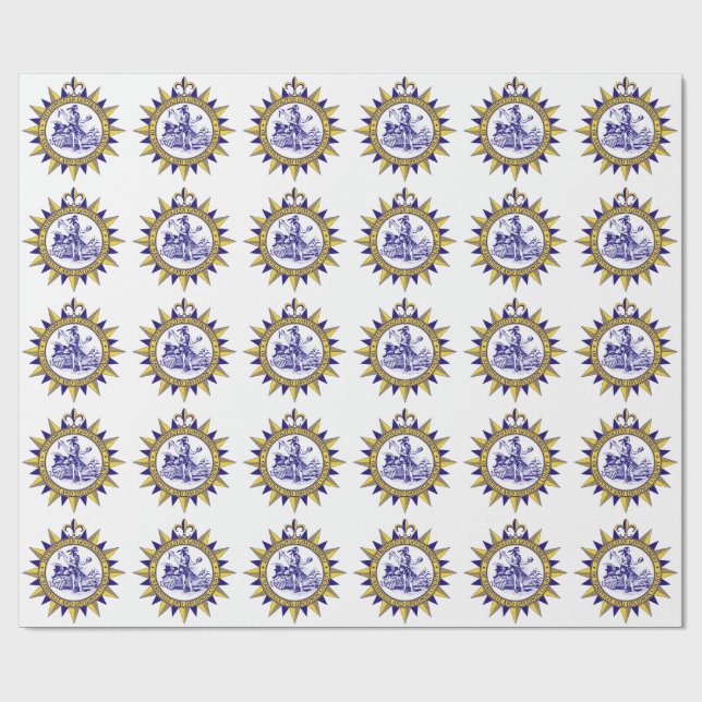 Papier Cadeau Sceau de Nashville (Tennessee) (Plat)