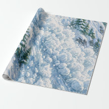 Scène de neige de montagne d'avalanche