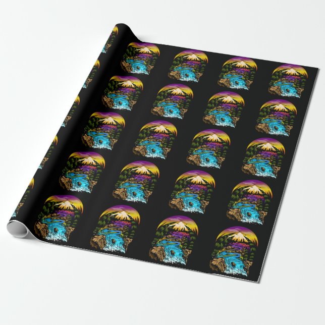 Papier Cadeau Scène extérieure (Déroulé)