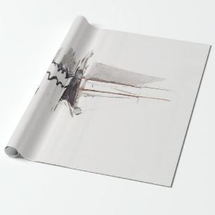 Papier Cadeau Schooner à deux mâts avec Dory par Winslow Homer