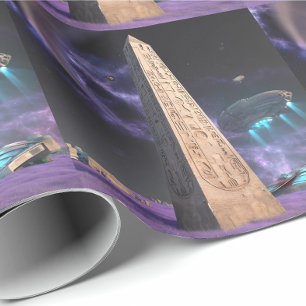 Papier cadeau science-fiction