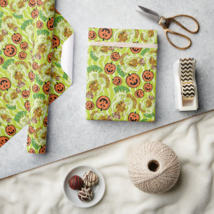 Papier Cadeau Scooby-Doo Happy Halloween Motif