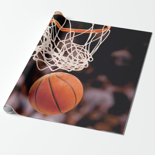 Papier Cadeau Scoring de basket-ball (Déroulé)