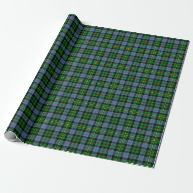 Papier Cadeau Scottish clan Smith Tartan Plaid (Déroulé)