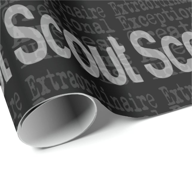 Papier Cadeau Scout Extraordinaire (Coin rond)