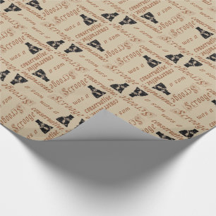 Papier Cadeau Scrooge Était Un Conservateur