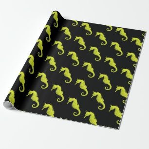 Papier Cadeau Seahorse