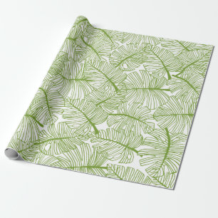 Papier Cadeau Seamless pattern Monstera leaves background. Flora
