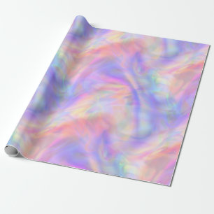 Papier Cadeau seconde vue, holo pastel :