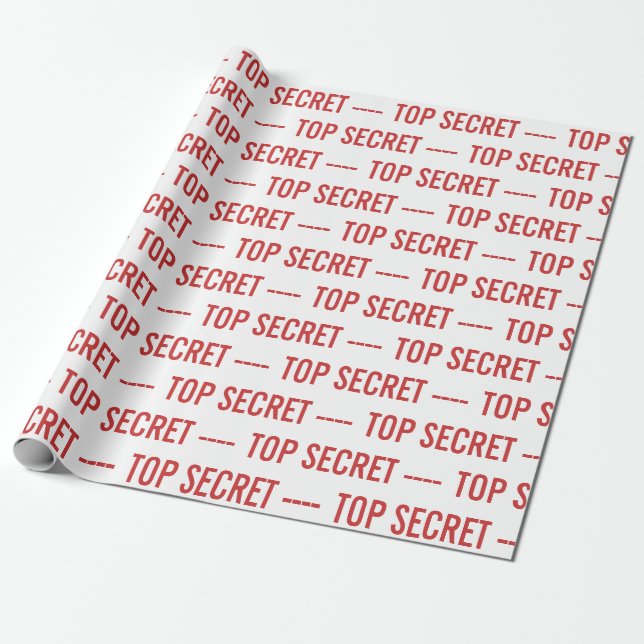 PAPIER CADEAU SECRET SUPÉRIEUR (Déroulé)