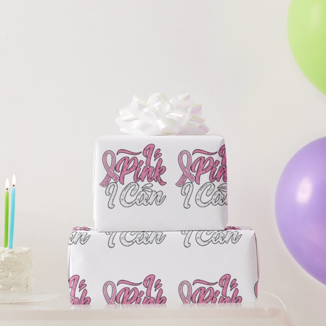 Papier Cadeau Sensibilisation au cancer du sein (Cadeaux de fête)