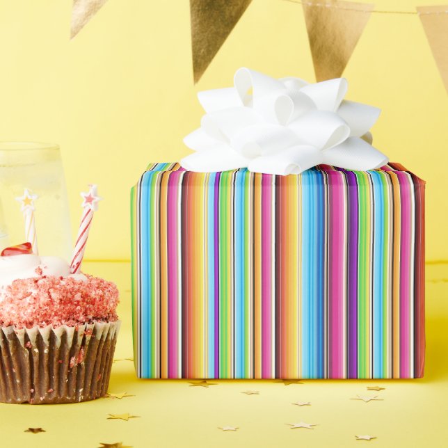 Papier Cadeau Serape Springs (Fête d'anniversaire)