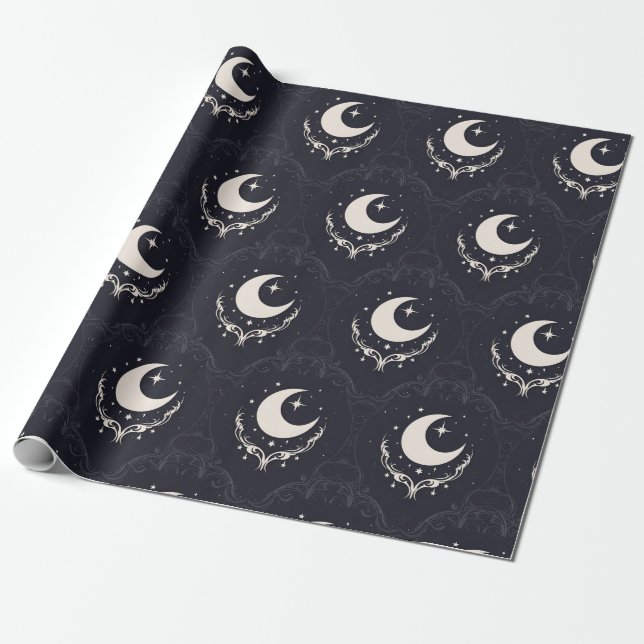 Papier Cadeau Serenade de minuit (Déroulé)