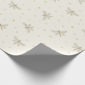 Papier Cadeau Serene Dragonflies Wrapping Paper