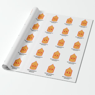 Papier Cadeau Sergent du capitaine Gunnery