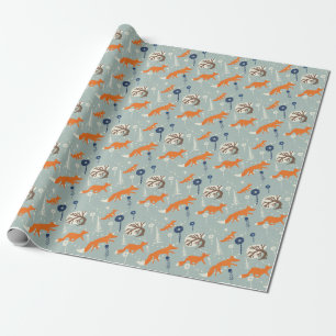 Papier Cadeau Série de Fox