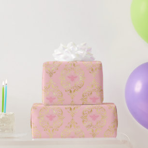 Papier Cadeau Série Princesse Abeille Design #5
