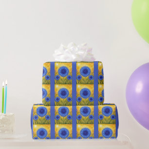Papier Cadeau Série Radiant Petal – Bleuet