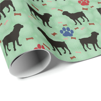 Papier Cadeau Shadow Rottweiler