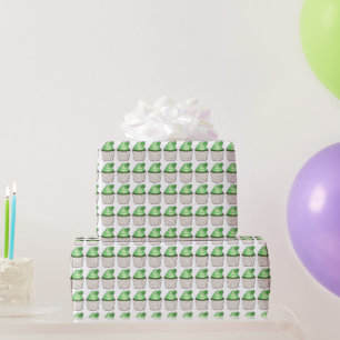 Papier Cadeau Shamrock vert Cupcake St. Patrick's Day