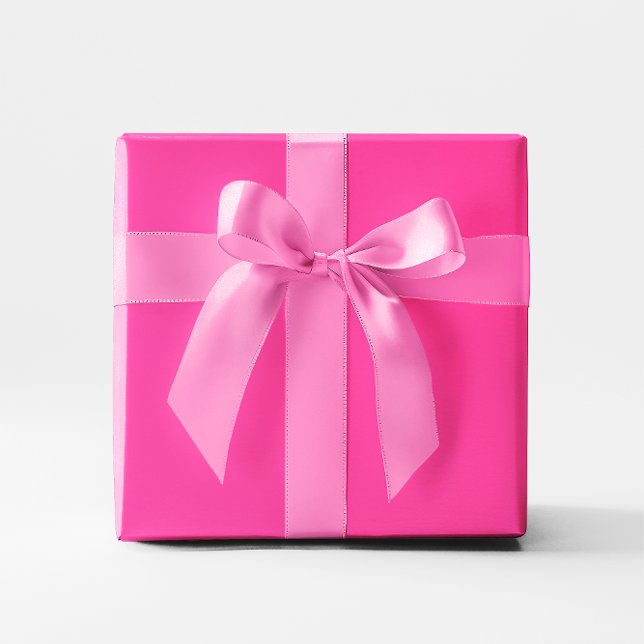 Papier Cadeau Sherbet framboise rose (Pink Raspberry Sherbet Wrapping Paper)