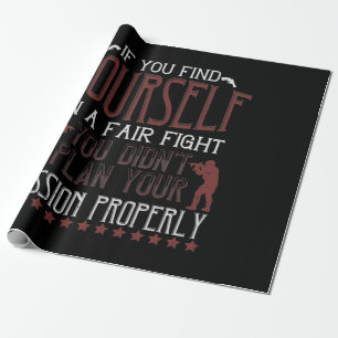 Papier Cadeau Si Vous Vous Trouvez Dans Un Combat Juste