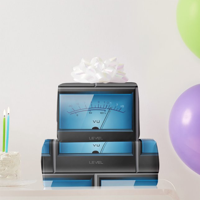 Papier Cadeau Signal VU Meter (Créateur téléchargé)