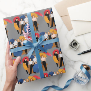 Papier Cadeau Silhouette de personnage FRIENDS™