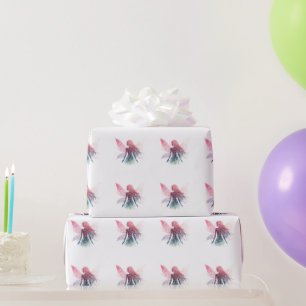 Papier Cadeau Silhouette Fée Enchantante