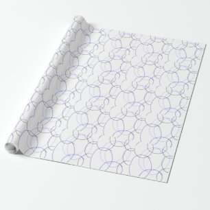 Papier Cadeau Simple aquarelle verte abstraite ajoutez logo text