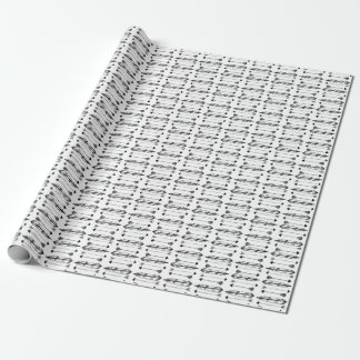 Papier Cadeau Simple Feathers and Arrows Wrapping Paper
