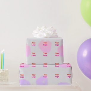 PAPIER CADEAU SIMPLE MINIMALISTE MODERNE MONOGRAMME ÉLÉGANT STYL