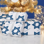 Papier Cadeau Simple Navy Blue Hanoukka Star of David Motif<br><div class="desc">Conçu par fat*fa*tin. Facile à customiser avec votre propre texte,  photo ou image. Pour des demandes personnalisées,  veuillez contacter fat*fa*tin directement. Des frais personnalisés s'appliquent. www.zazzle.com/fat_fa_tin www.zazzle.com/color_therapy www.zazzle.com/fatfatin_blue_knot www.zazzle.com/fatfatin_red_knot www.zazzle.com/fatfatin_mini_me www.zazzle.com/fatfatin_box www.zazzle.com/fatfatin_design www.zazzle.com/fatfatin_ink</div>