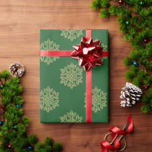 Papier Cadeau Simply Christmas Collection - Flocon de neige