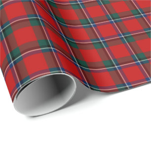 Papier Cadeau Sinclair Clan Tartan
