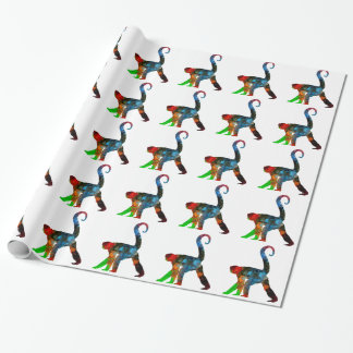 Papier Cadeau Singe