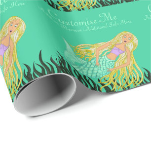Papier Cadeau Sirène