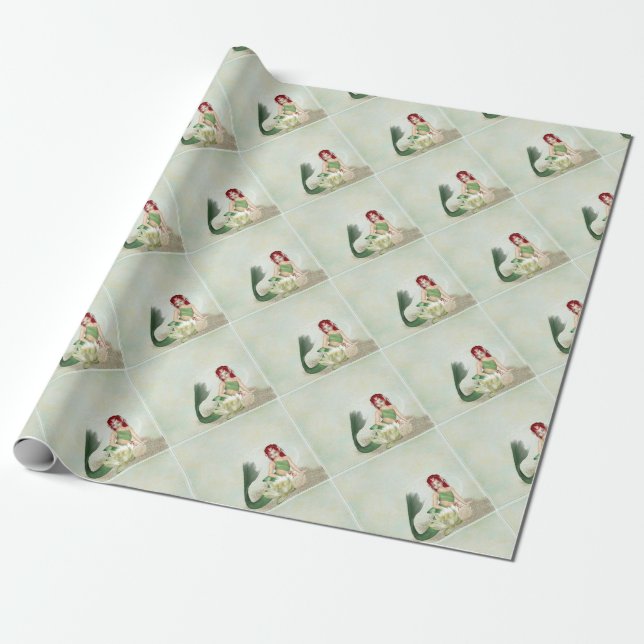 Papier Cadeau sirène-1301877 (Déroulé)