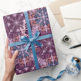 Papier Cadeau Sirènes de Mûre