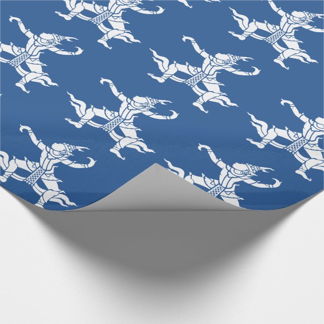 Papier Cadeau SIX Danseuse thaïlandaise ⚠ Thaïlande ⚠ (Coin)