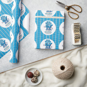 Papier Cadeau Six Seven Meme 7e Anniversaire   Drôle Tendance