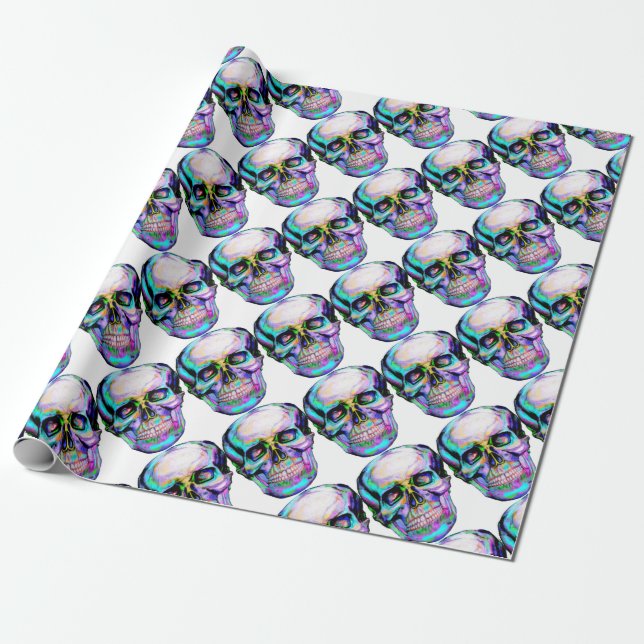 Papier Cadeau Skullerful (Déroulé)
