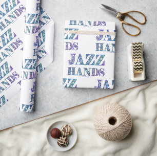 Papier Cadeau SlipperyJoe's comédie musicale Broadway Jazz Hands